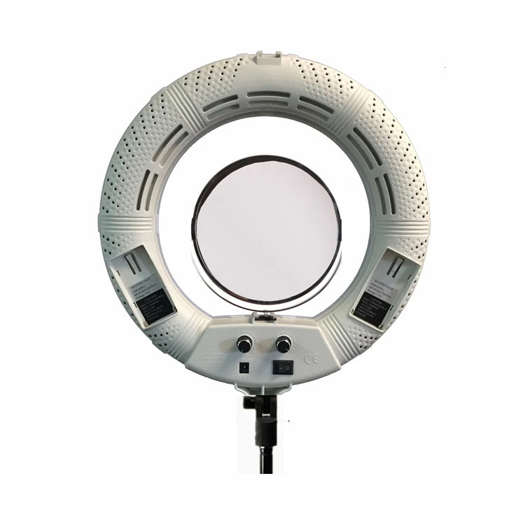 LED Ring Light for Makeup - Dimmable Bi-Color Studio Lamp with Tripod Tidesmit