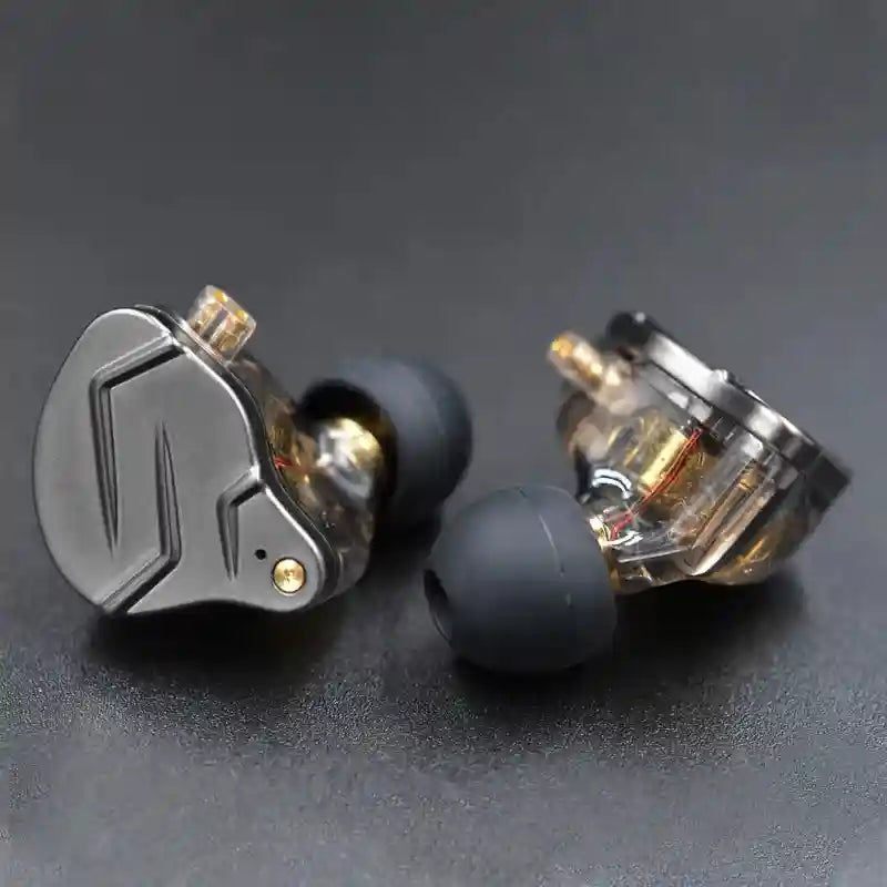 KZ ZSN Pro Hybrid Wired Earphones | High-Fidelity Studio Monitor In-Ear Tidesmit