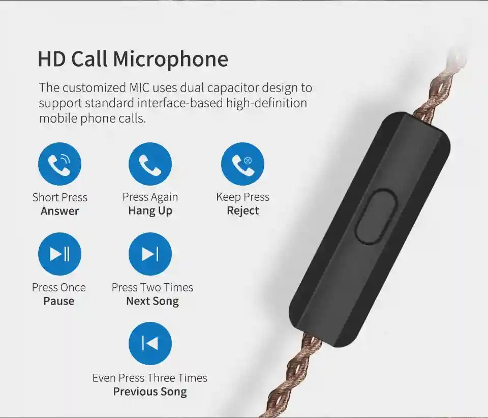 KZ ZSN Pro Hybrid Wired Earphones | High-Fidelity Studio Monitor In-Ear Tidesmit
