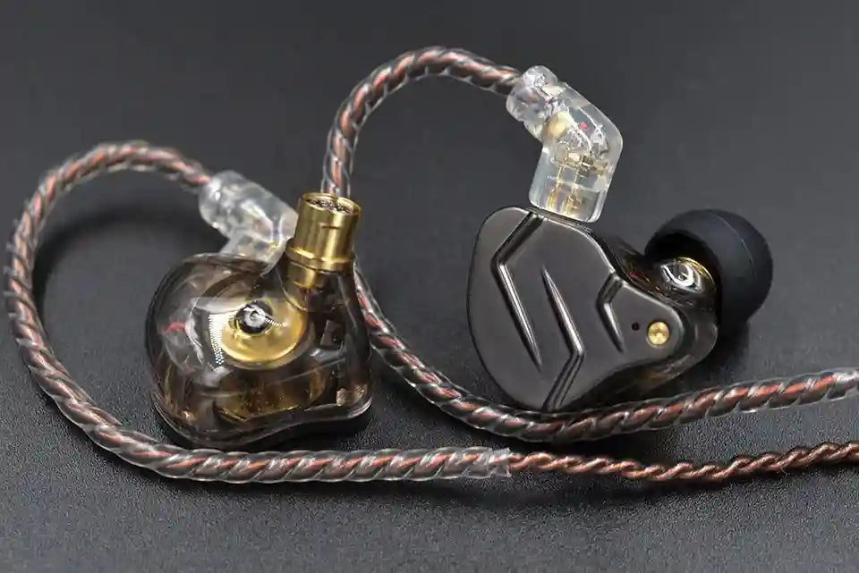 KZ ZSN Pro Hybrid In-Ear Monitors - Balanced Armature & Dynamic Driver Tidesmit