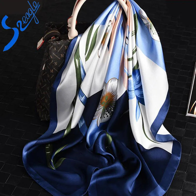 100% Silk Women 2018 Fashion Silk Scarf