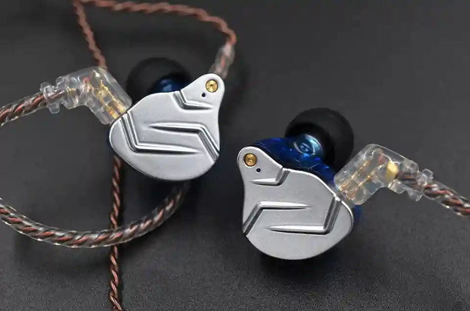 KZ ZSN Pro Hybrid In-Ear Monitors - Balanced Armature & Dynamic Driver Tidesmit