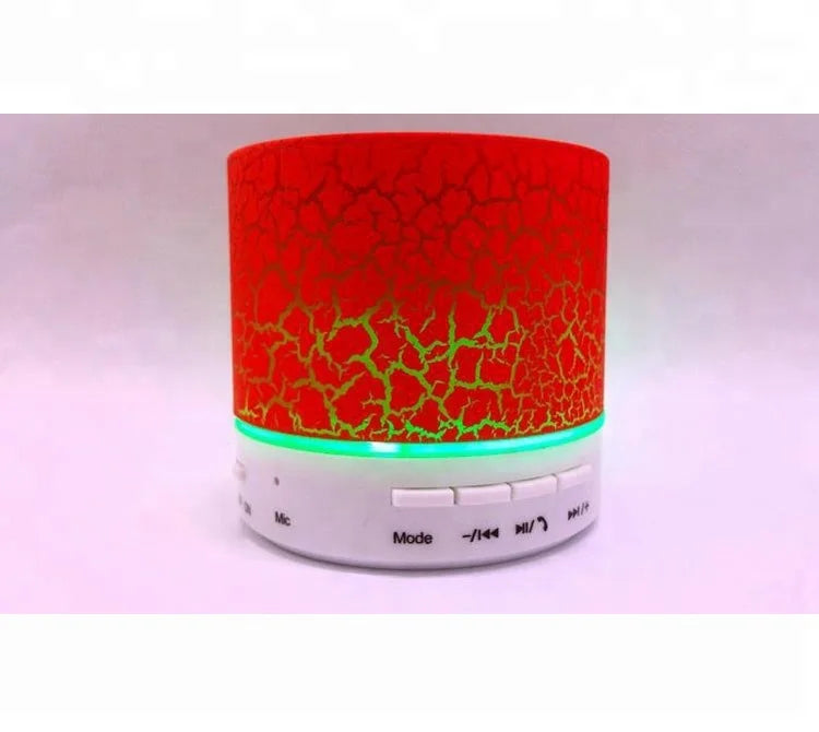 Portable RGB LED Lamp Wireless Speaker with RGB Night Light Mini Bluetooth Subwoofer for Quran Reading My Store