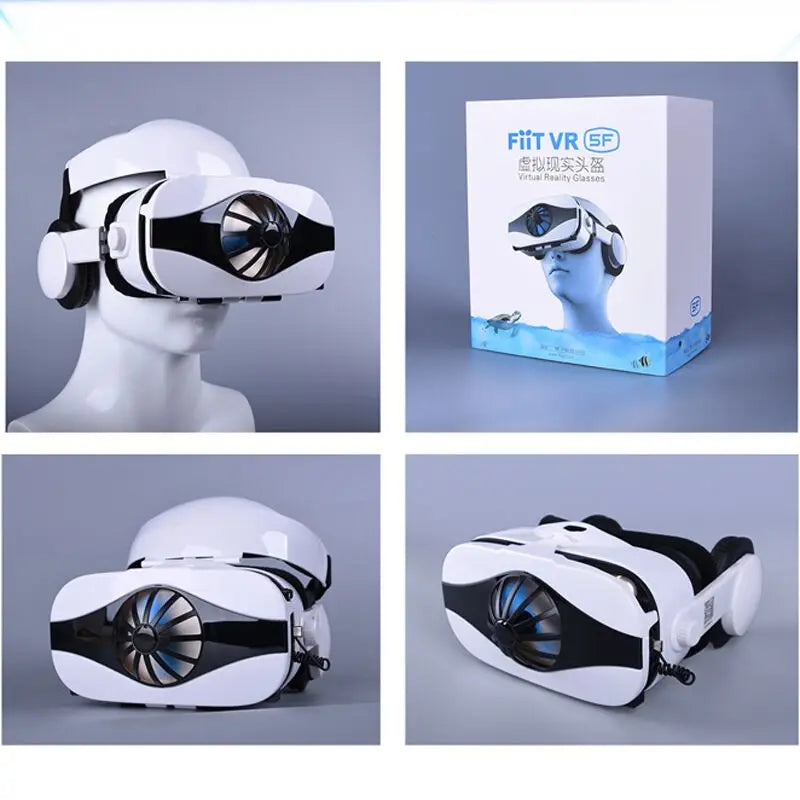 VR Headset for Smartphone – 3D Immersive Glasses with Spatial Audio Tidesmit