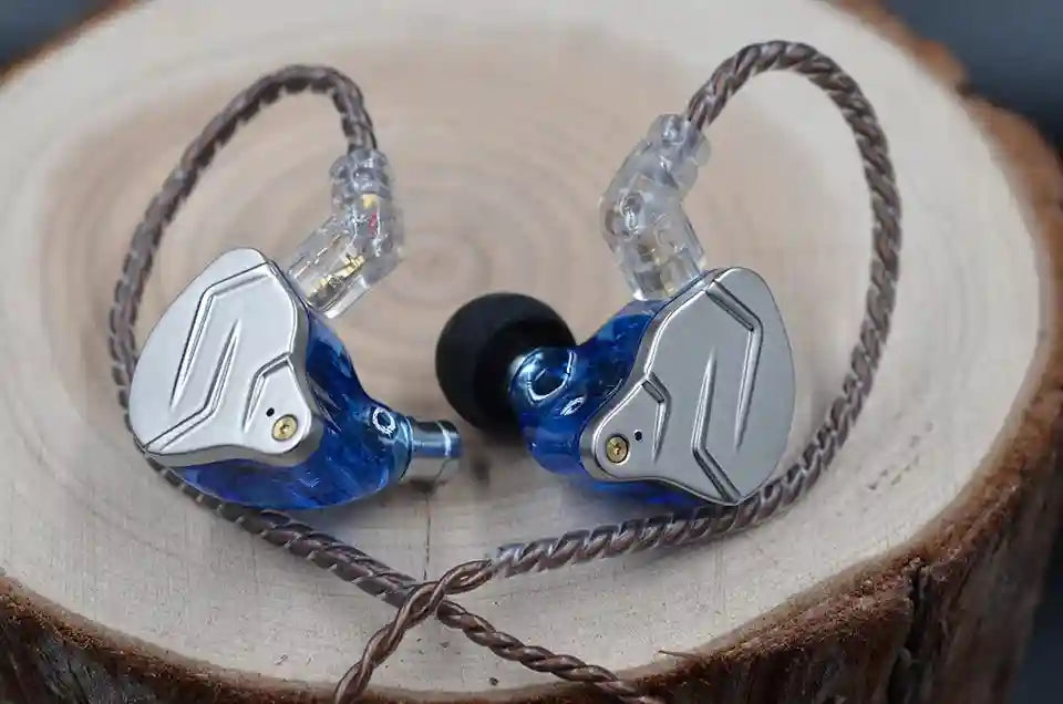 KZ ZSN Pro Hybrid In-Ear Monitors - Balanced Armature & Dynamic Driver Tidesmit