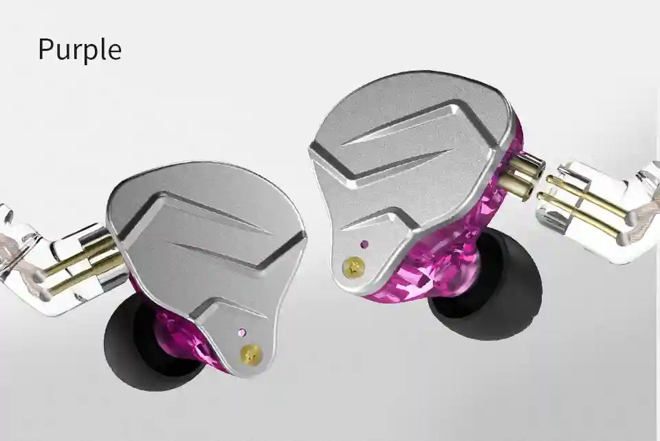 KZ ZSN Pro Hybrid Wired Earphones | High-Fidelity Studio Monitor In-Ear Tidesmit