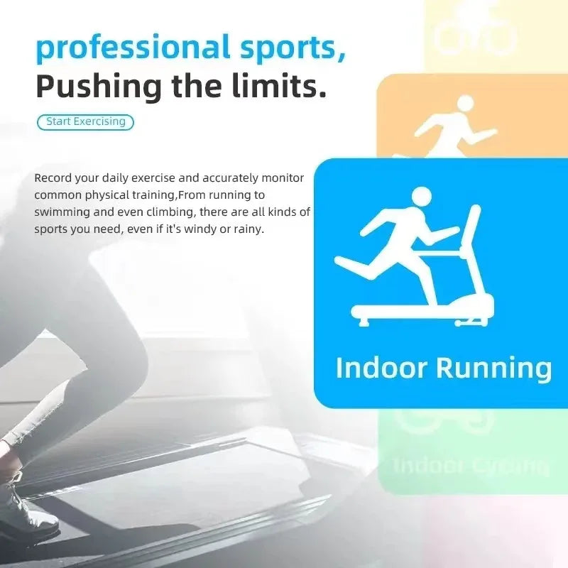 2025 High Quality FitCloudPro IP68 Sport Fitness Tracker Watch Mini Smart Watch Amoled HD Resolution Compass Sleep Tracker - Tidesmit