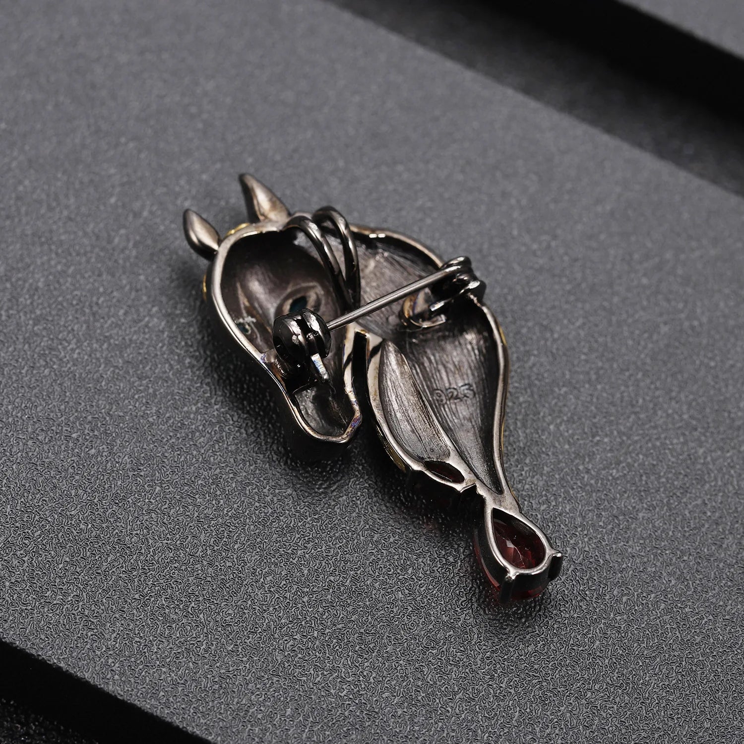 TIANSHE Italy High-end Design Horse Brooch Pendant Necklace Fashion Personality S925 Pure Silver Jewelry Accessories