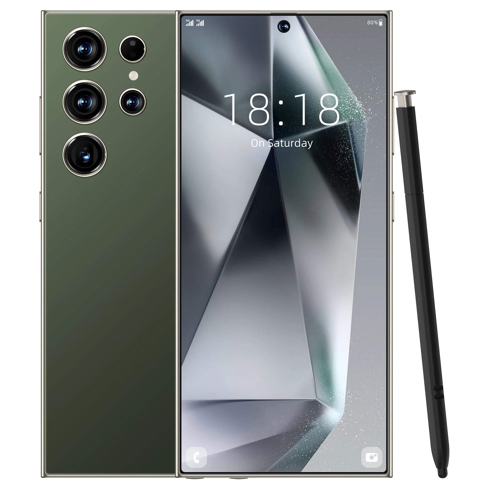 S25 Ultra 16GB 1TB 5G Smartphone - AMOLED Dual SIM Unlocked dark green 16g 1TB Tidesmit