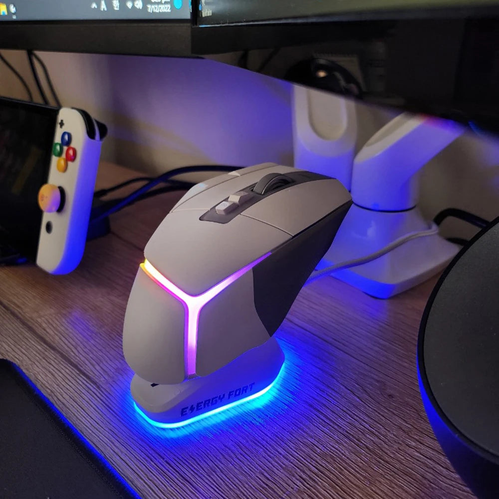 Power bank charger-Charger Dock for Logitech Mouse G PRO X SUPERLIGHT 2 G502 X Plus G703 G903 G PRO Wireless USB Hub Gaming Mice Charging Station Tidesmit