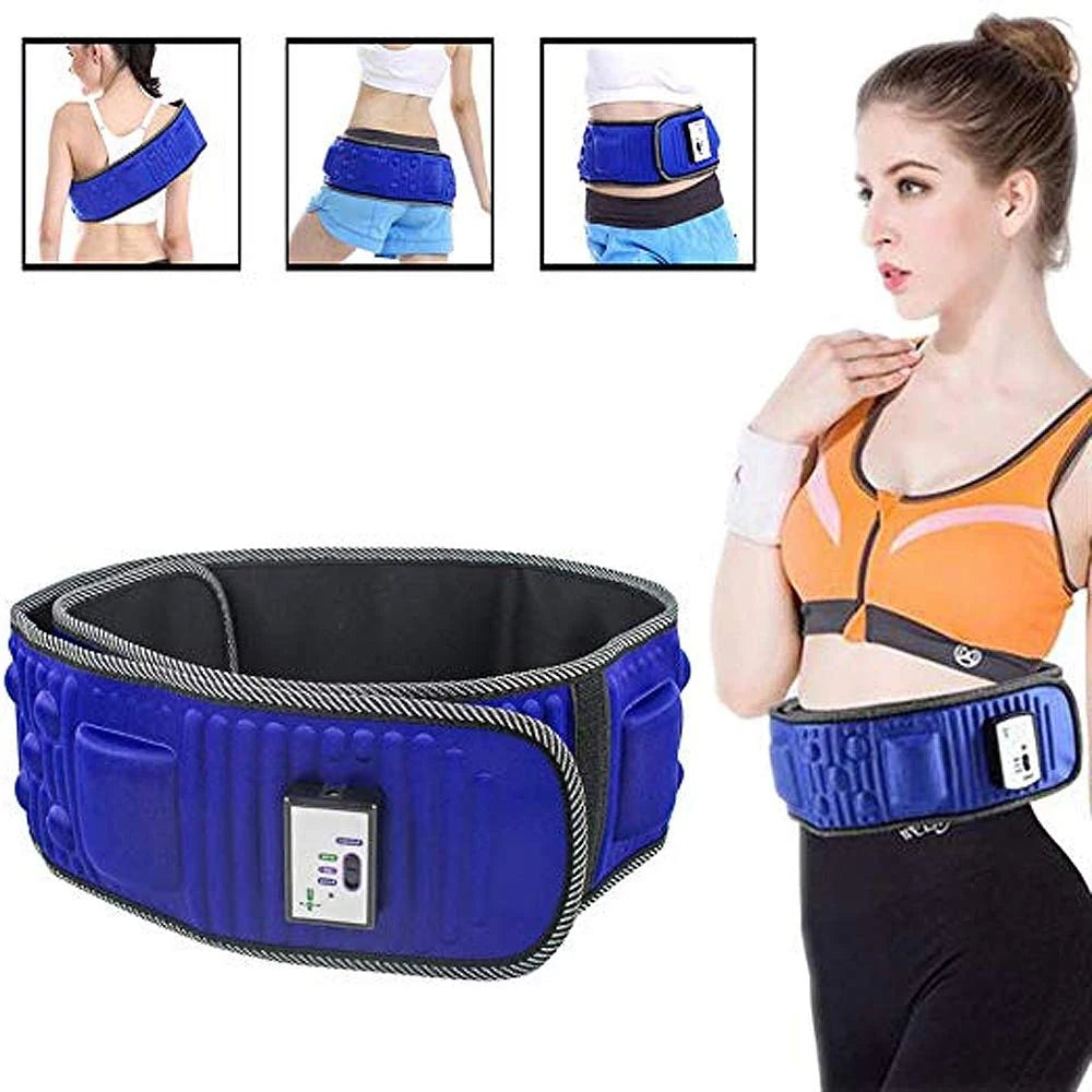 Vibration Abdominal Massage Belt for Waist Slimming - Tidesmit EU Plug Relaxation Treatment Tidesmit
