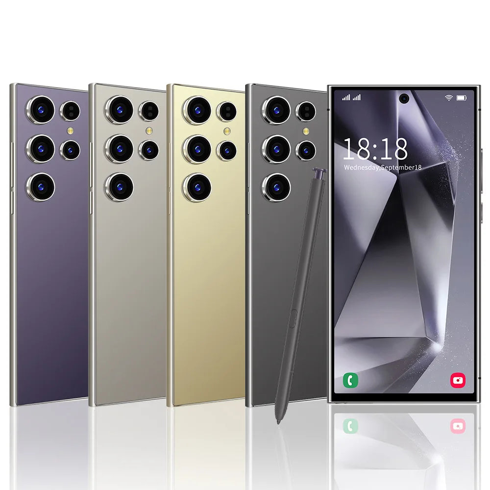 HIGH EQUIPMENT a FLASH SALE 5g Smart Phone with Best Camera Nfc 24 Ultra Android Smart Phone Pliable Android Smart Phones Tidesmit