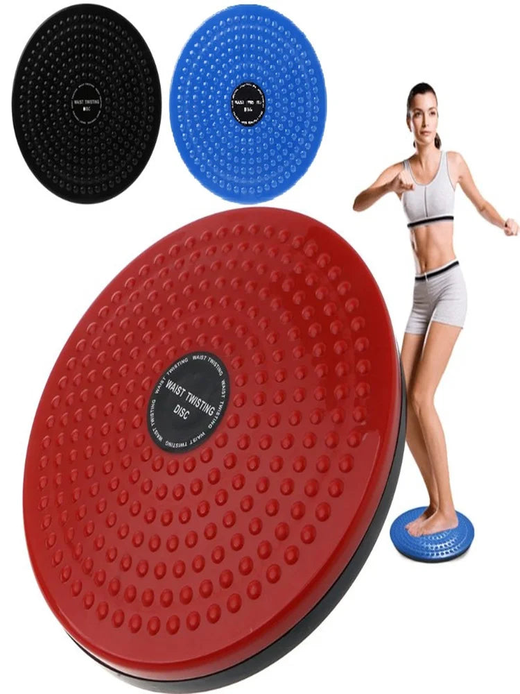 Waist Twisting Disc for Cardio Exercise and Foot Massage - Tidesmit Body Shaping Massage Equipment Tidesmit