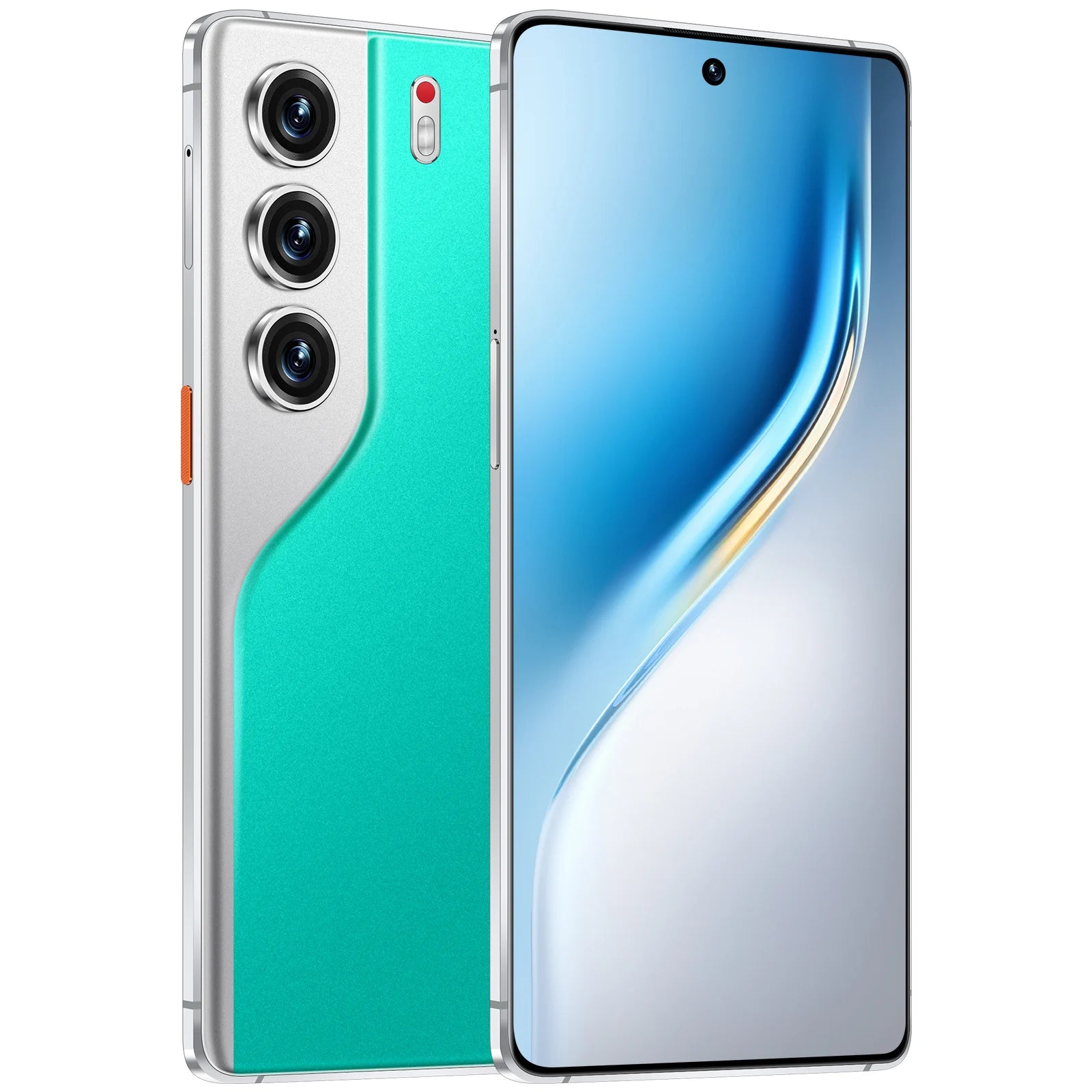 Tidesmit Camon 40 Pro 5G smartphone with 108MP camera, 7.3-inch HD screen, and Decacore CPU in sleek modern design.