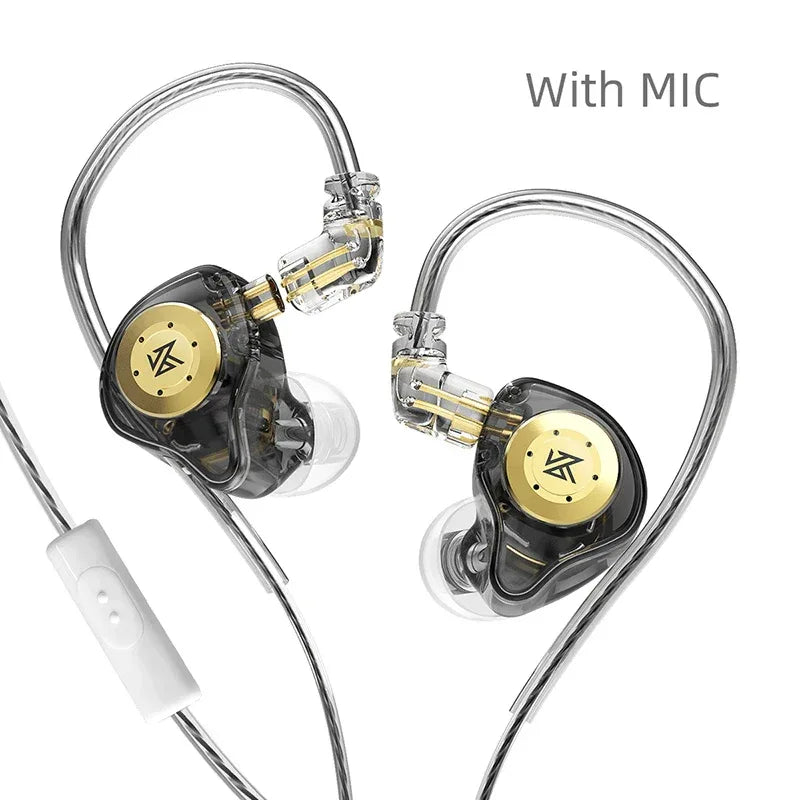 Wired Bass Sport Earbuds with Mic | Tidesmit Noise Cancelling Headset Black MIC China Mainland Tidesmit