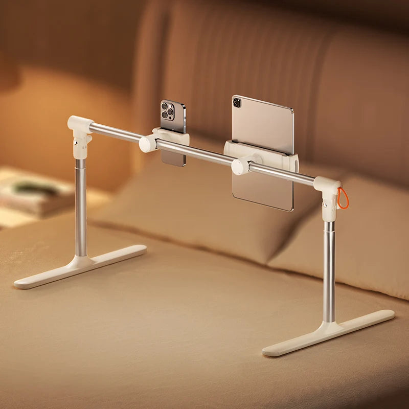 Jopree F5 Live Makeup Flexible Mmulti-Functional Selfie Led Ring Light With Phone Holder Overhead Bracket Set With Soft Light Tidesmit