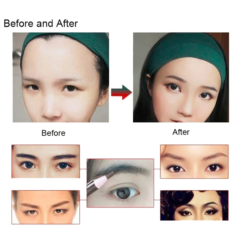 Microblading Eyebrow Pencil Waterproof Peel-Off Semi-Permanent Pen Permanent Makeup Machines Tidesmit
