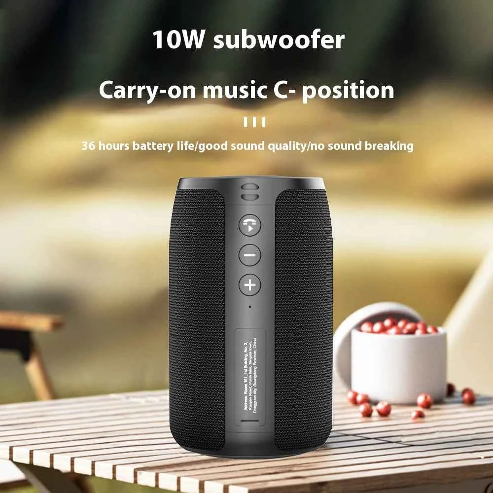 Custom Mini Portable for Bluetooth Speaker Best Sound Quality Subwoofer with LED for Outdoor Parties USB Power Source My Store