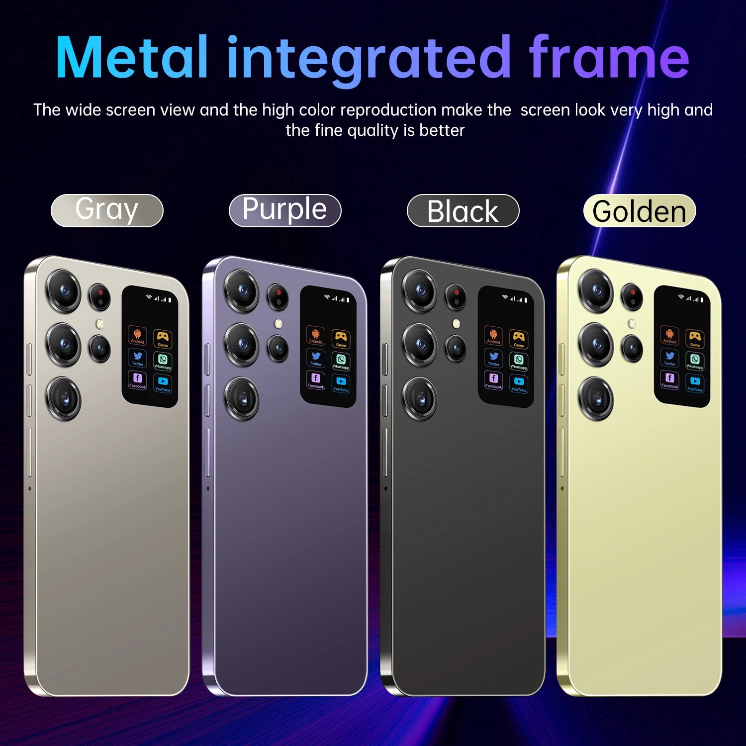 S26 Ultra 5G Smartphone: 7.3-inch OLED, 16GB RAM & 1TB Storage Tidesmit
