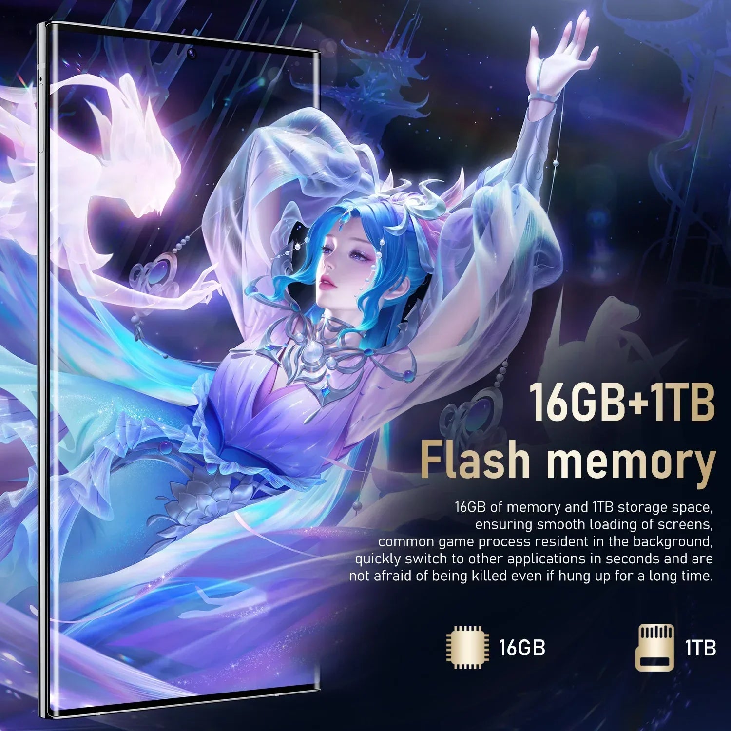 Note 30 Ultra Smartphone 7.3 Inch AMOLED Screen Telephone Smartphone 5G Cellphone Large Screen HD Camera Tidesmit