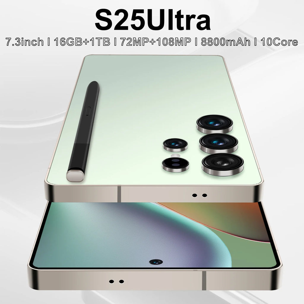 S25 Ultra 5G Smartphone, 16GB RAM, 1TB Storage - Dual SIM Tidesmit