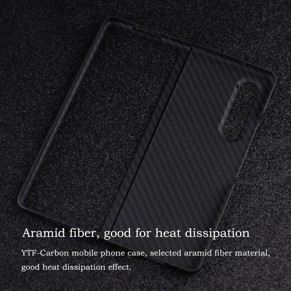 Samsung Galaxy Z Fold 6 Carbon Fiber Case | Ultra-Thin Aramid Cover Tidesmit