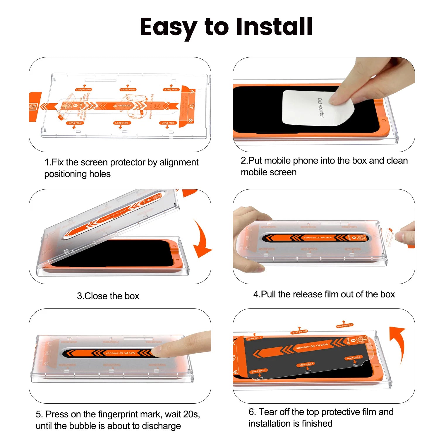 For Apple 16promax/15/14/13 Screen Protectors Full Screen Anti-Peeping Anti-Fingerprint Anti-Shatter Edge Mobile Protective Film (Pack x 2 Units) Tidesmit