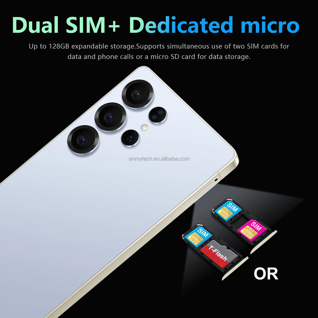 Android 14 5G Smartphone 16GB RAM 1TB Storage Dual SIM Unlocked Tidesmit
