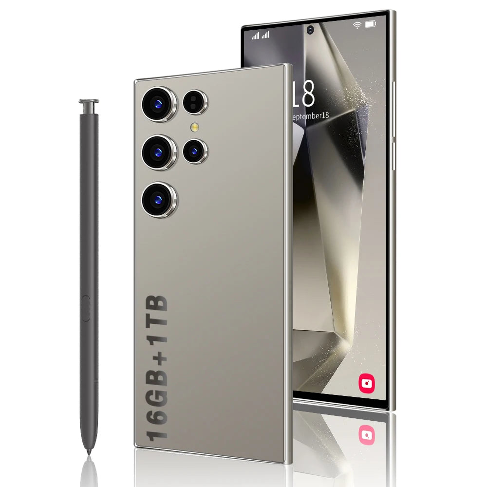 Smasun S25 Ultra 5G Smartphone 7.3-inch HD Smart Phone Deca Core Newest Android Mobile Phone OLED 5g Smartphone Global Edition Tidesmit