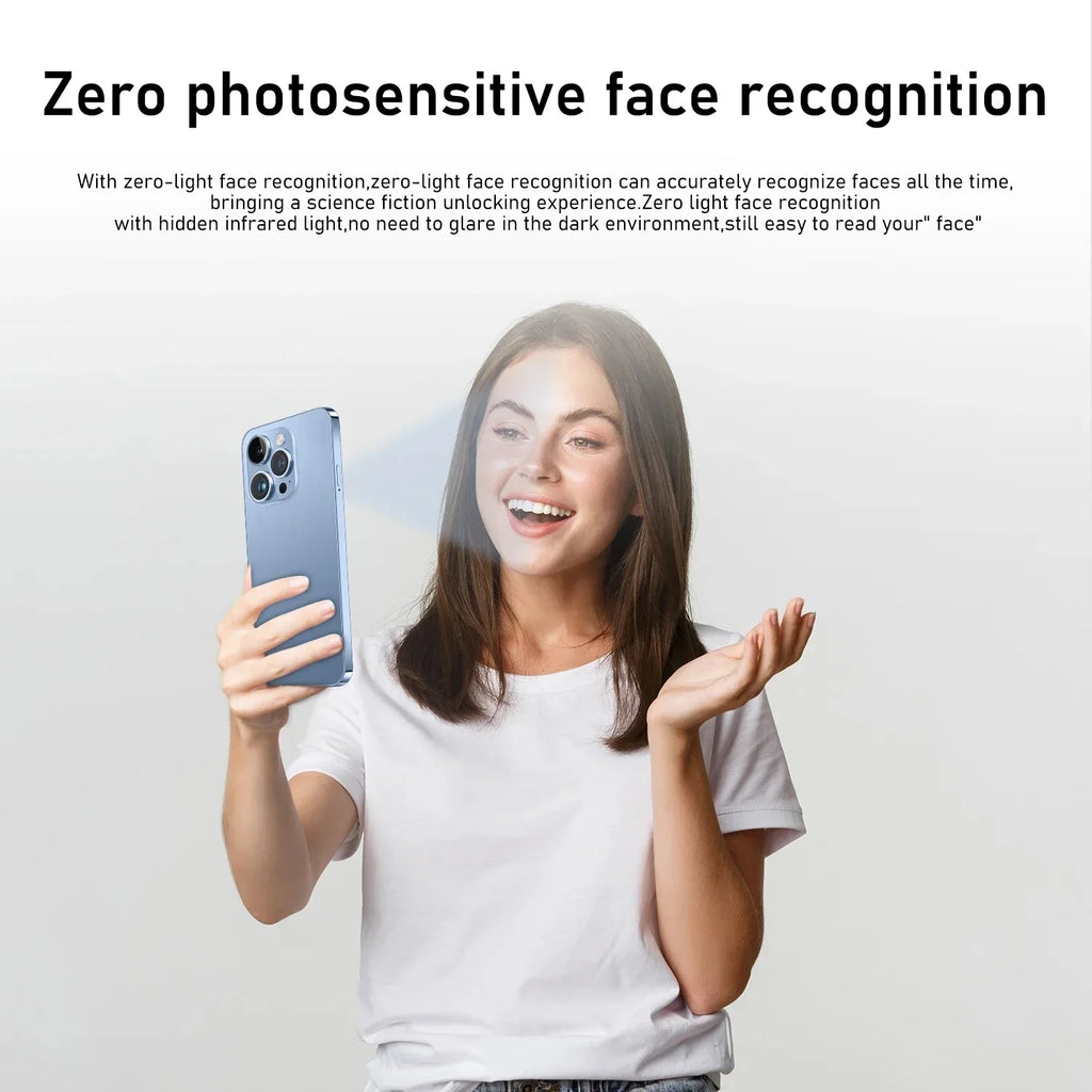 Unlocked Phone 15 Pro Max 8GB+512GB Dual Sim Card 4G 5G Smartphone 6.8 Inch OLED Screen I 15 Phone 15 Pro Max Smart Phone logo Tidesmit