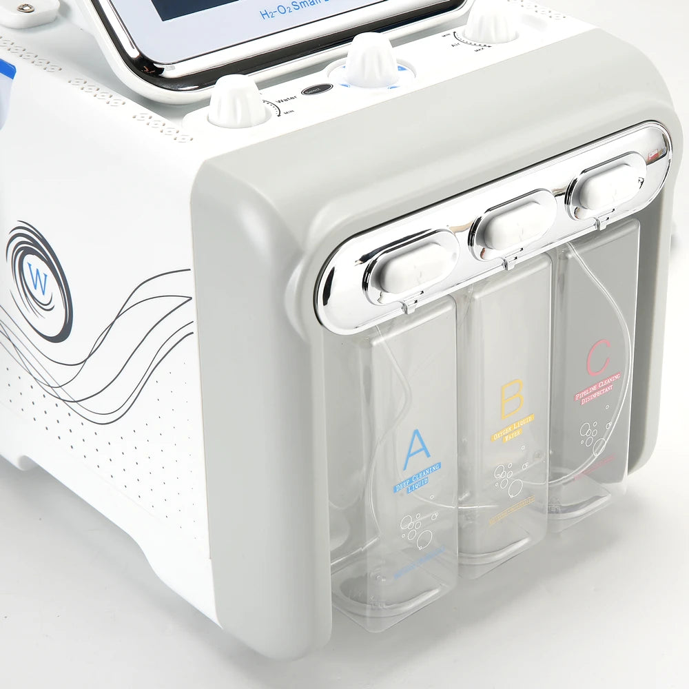 Hydro Dermabrasion 6-in-1 Facial Spa Device - Professional Skincare Body Shaping Massage Equipment Tidesmit