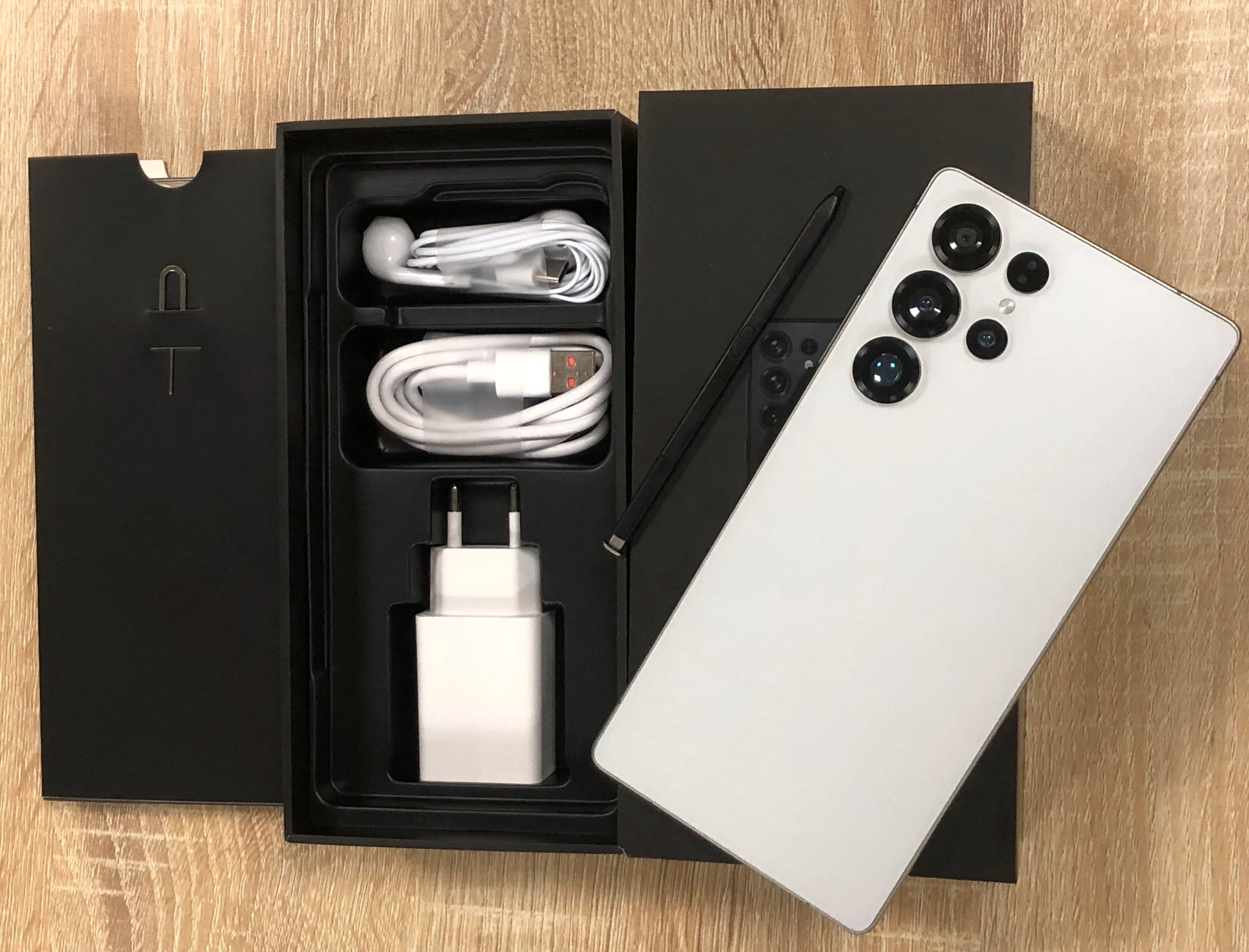 Real High Quality New S25 Ultra Full-Screen Gaming Smartphone Gaming Android 15 22+1TB S25 ULTRA Smart Phone Cellphones White 22GB Tidesmit