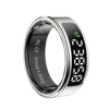 R11 Smart Ring 3.3g 5ATM waterproof Wireless Charging Heart Rate Blood Oxygen Sleep Health Monitor Step Distance Fitness Tracker Silver R11 Tidesmit