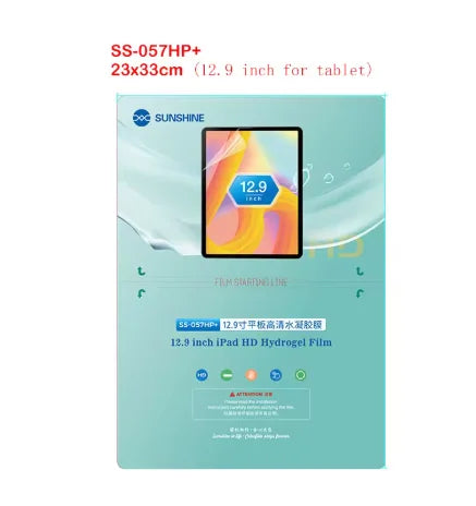 Sunshine SS-057HP Plus Hydrogel Film 11 Inch 12.9 Inch Laptop Screen Protector for iPad Tablet Mobile Phone HD Film Tidesmit