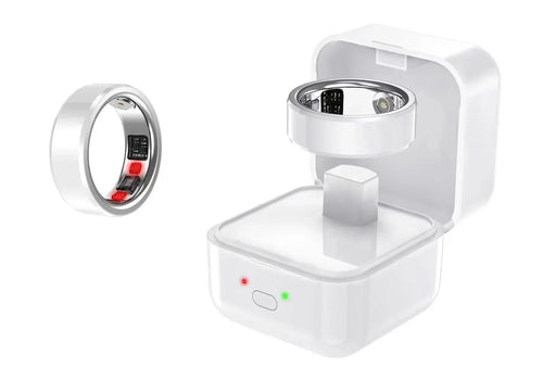 2024 Smart Ring Remote Control Sleep Monitoring Smart Rings for Sleep Tracker Thermometer Health Tracker with Cable Charge Tidesmit