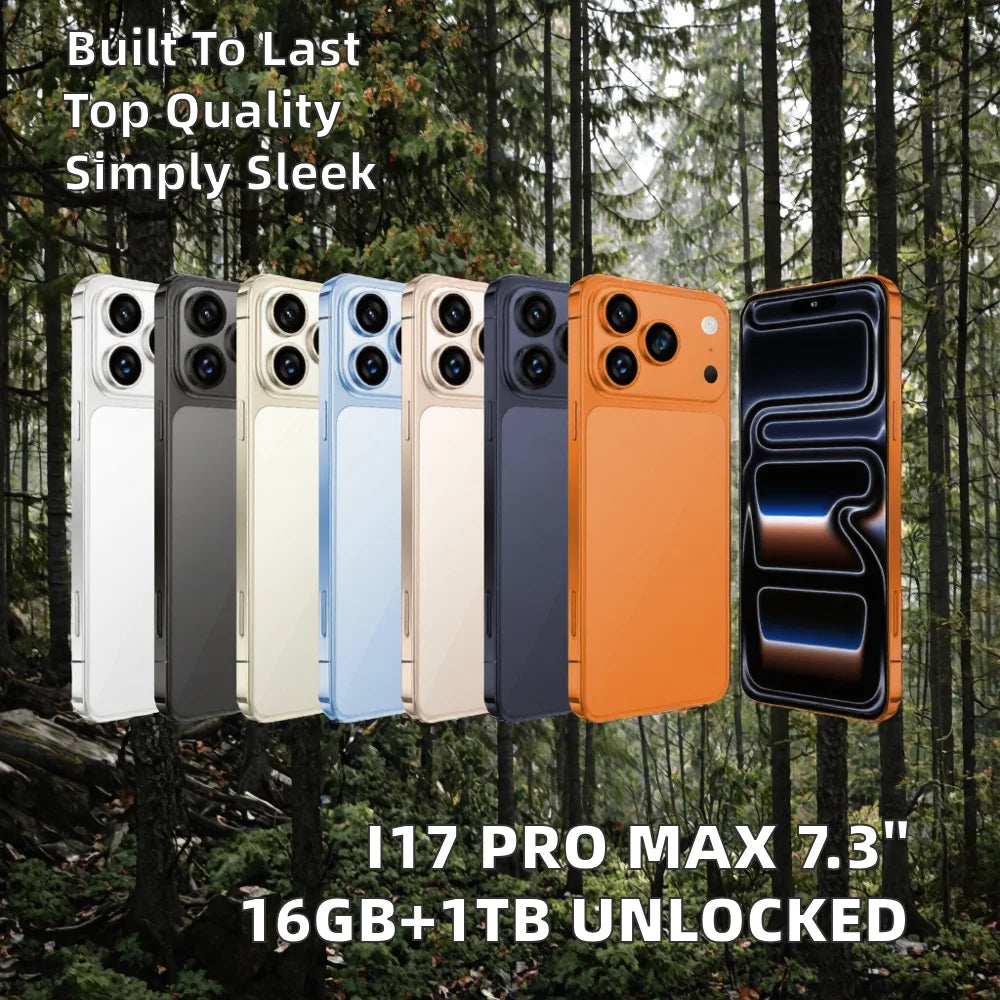 5G Android Smartphone 7.3 Inch Display 1TB 16GB RAM Unlocked Tidesmit