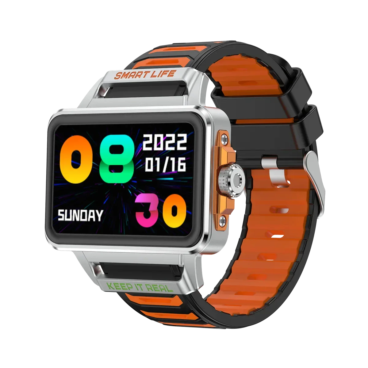 S666 Fashion Smart Watch Fitness Tracker Waterproof Heart Rate Monitor TFT Screen Blood Pressure 2024 Smartwatch - Tidesmit