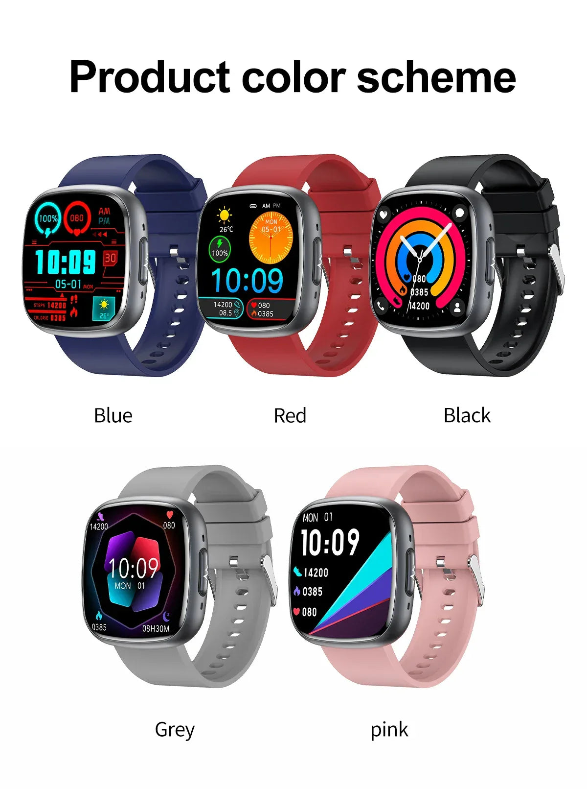 2025 New Electronics Reloj Inteligente Free Shippings Items Smart Watch Fitness Tracker Sport Smartwatches - Tidesmit