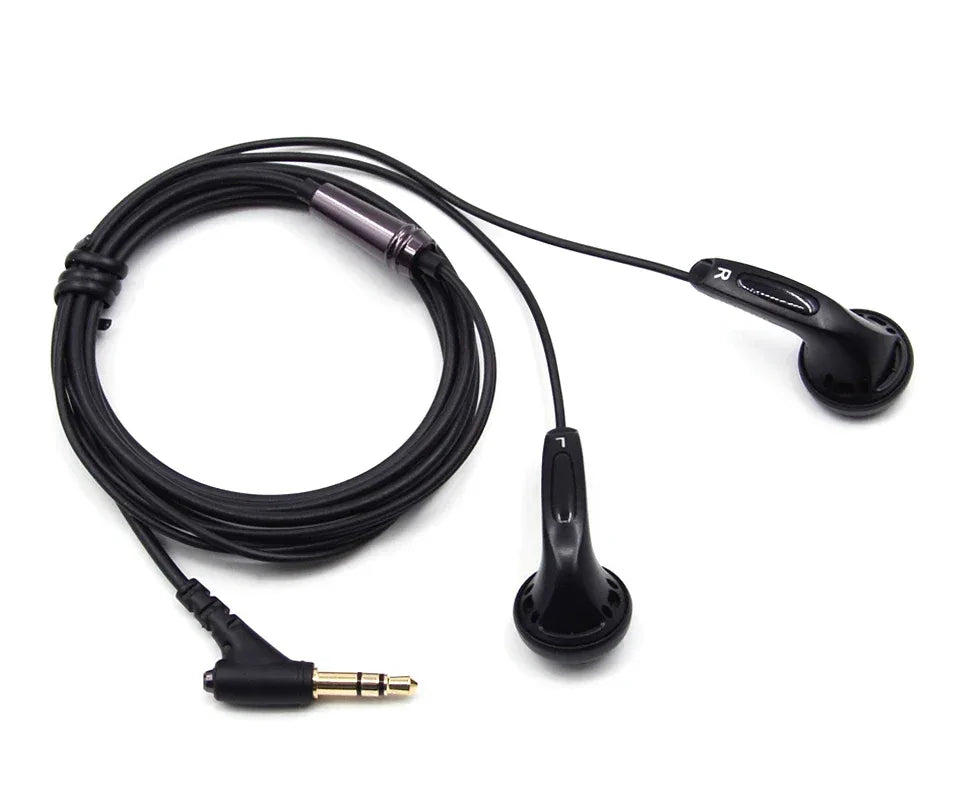 Wired HiFi Earbuds with Mic – Tidesmit Flat Head In-Ear Headphones Tidesmit