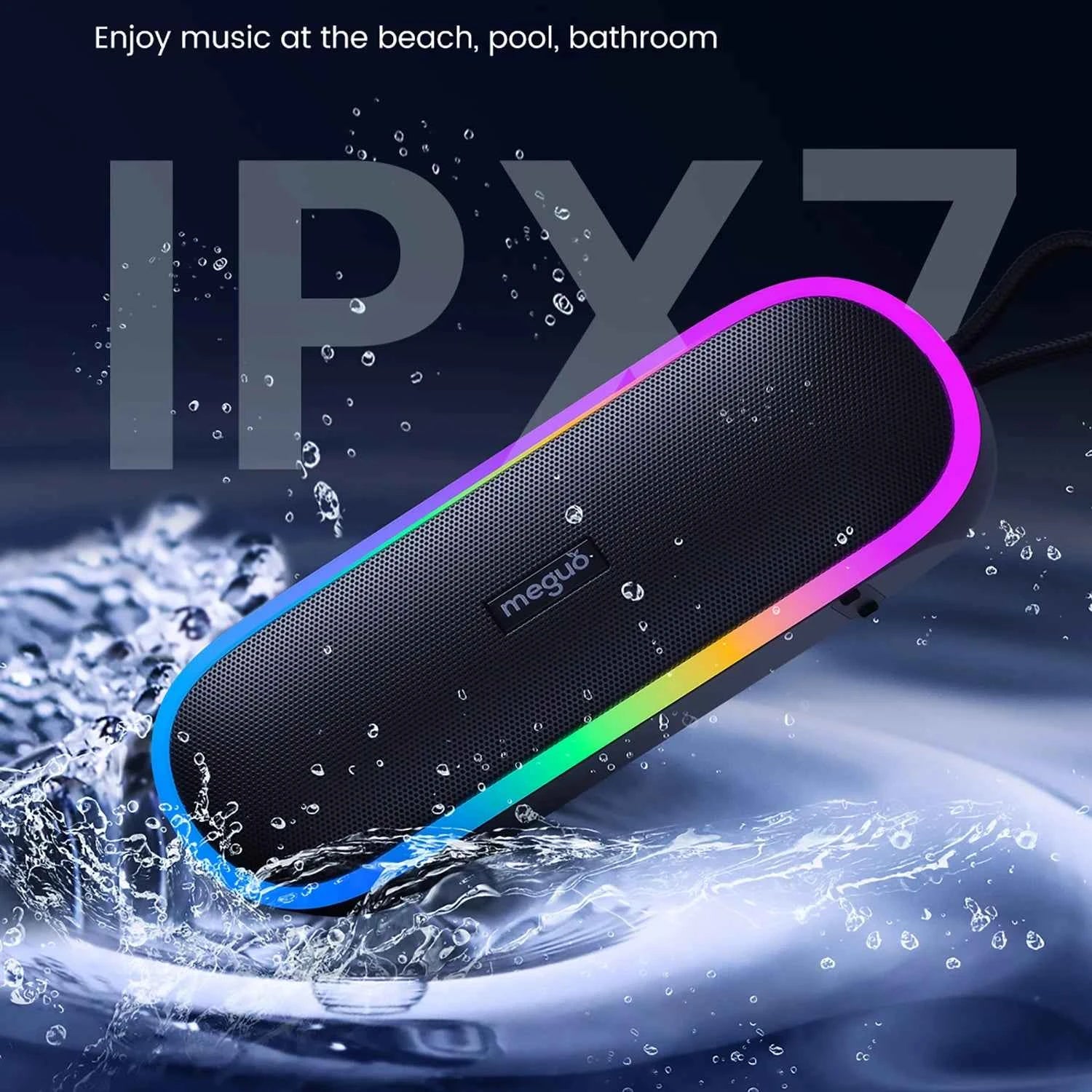 A15 PRO 20W Wireless for Bluetooth Speaker Portable IPX7 Waterproof RGB Lights 24 Hours Playtime TWS for Outdoor and Computer Us My Store