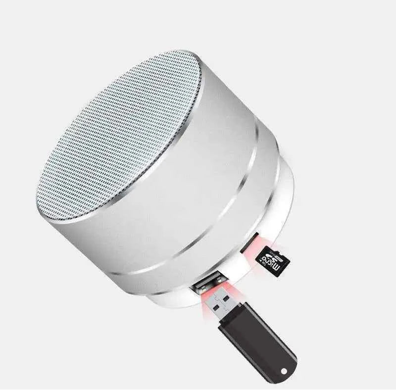 Hot Sale High Quality Audio RGB Portable A10 LED Round Mini Wireless Bluetooth Speaker My Store