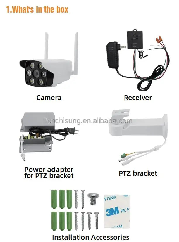 Factory Price Video Camera for Automatic Gate Operators Home Office Tidesmit