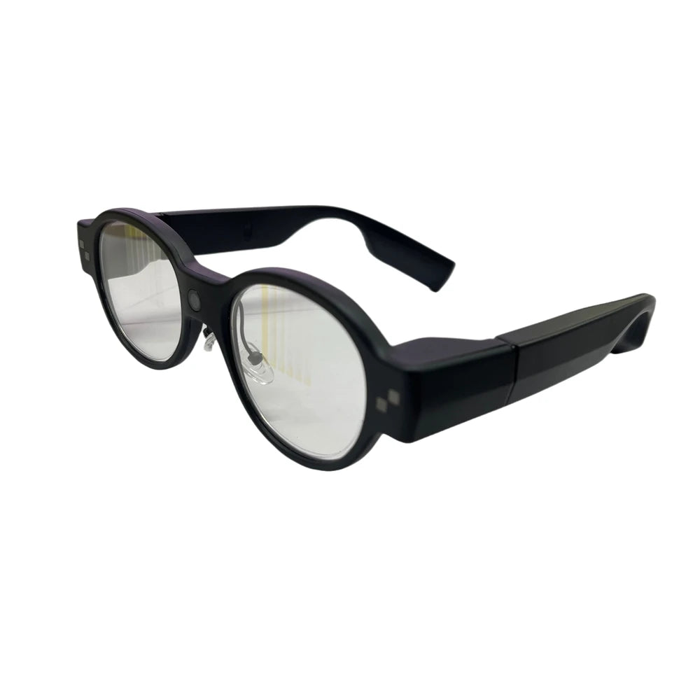 Executive Smart Glasses AI AR Wireless Business Assistant Translation Teleprompter Privacy Display Meeting Notes