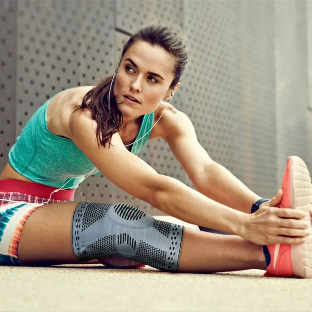 Professional Compression Knee Brace Support Protector For Arthritis Relief, Joint Pain, ACL, MCL, Meniscus Tear, Post Surgery