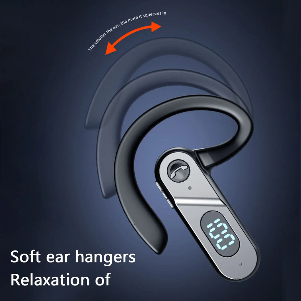 V28 Small Single Business Earhook Earbuds Hands-free Driving Wireless Earphone Sports Headset Low Price 2025 Tidesmit