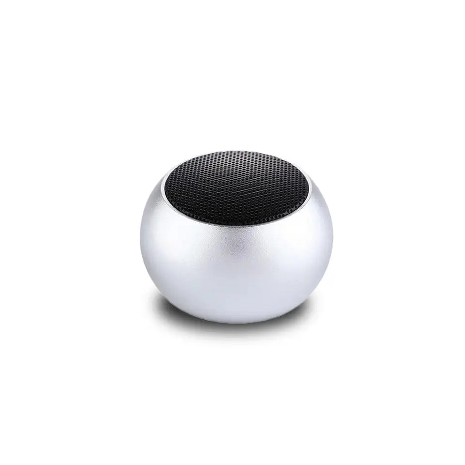 M3 Rechargeable Wireless Subwoofer Colorful Bt Small Speaker Portable Mini Sound Speaker Outdoor Promotional Speaker Metal Silver Metal 1" My Store