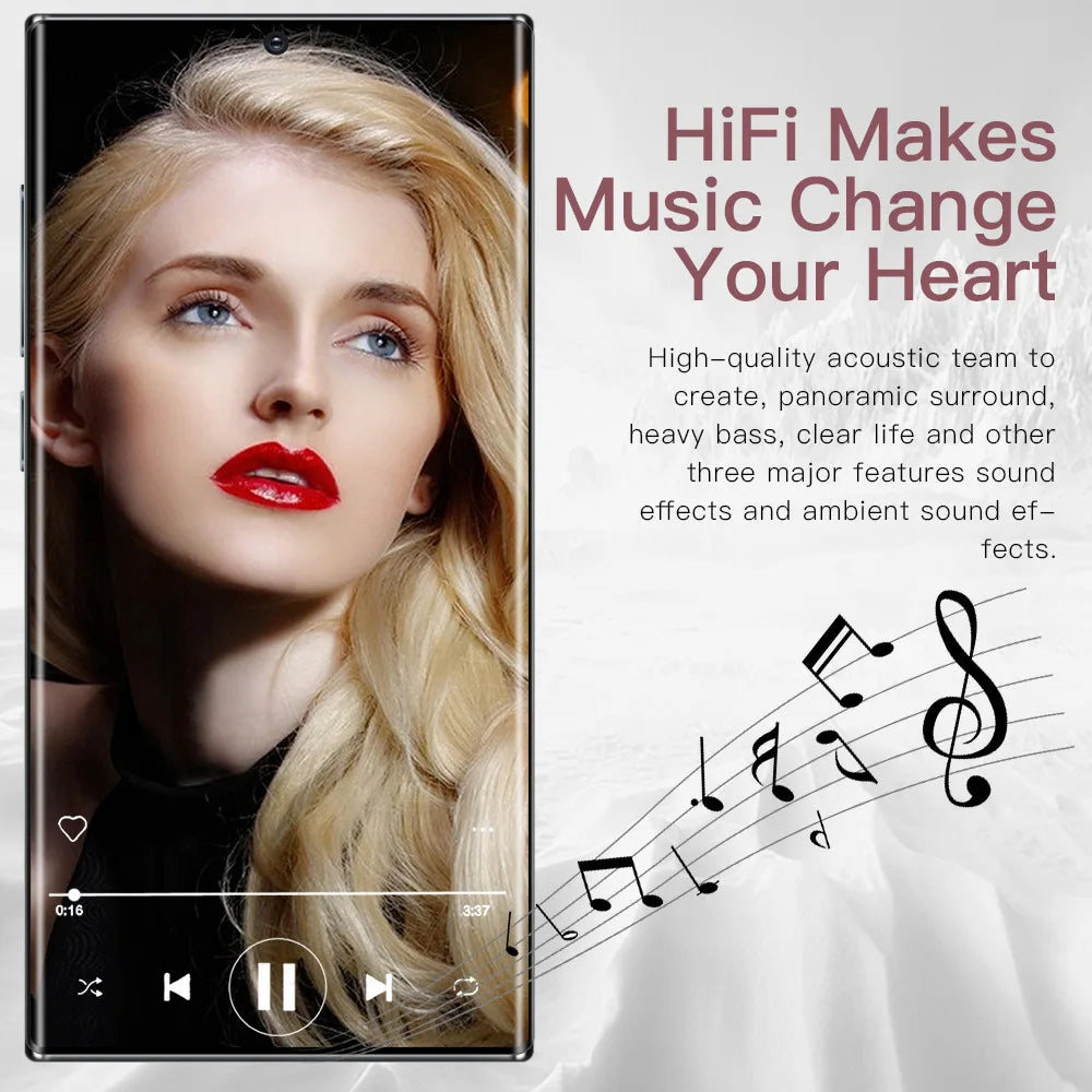 SVm Sun S23 Ultra Android Smart Phone High Quality 8+256GB HD Screen Resolution LTE and CDMA Cellular in French and Spanish Tidesmit