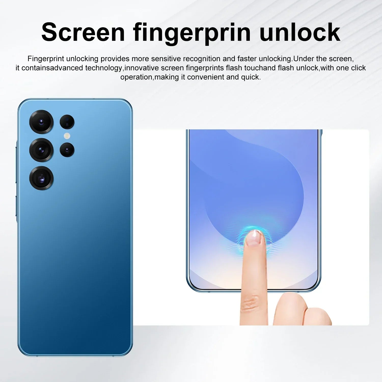 Smart Phone 2025 Cellphone S25 Ultra 7inch Unlocked Dual Card 5G Phones Android 14.0 Mobile Phones Tidesmit