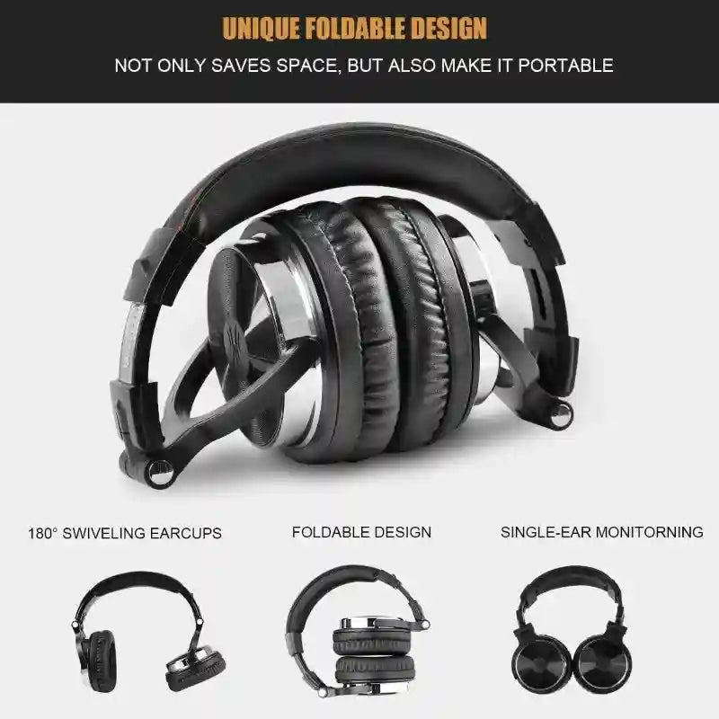 Wired Over-Ear Headphones for Studio Monitoring and Gaming | Tidesmit Tidesmit