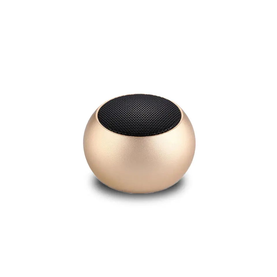 M3 Rechargeable Wireless Subwoofer Colorful Bt Small Speaker Portable Mini Sound Speaker Outdoor Promotional Speaker Metal Gold Metal 1" My Store